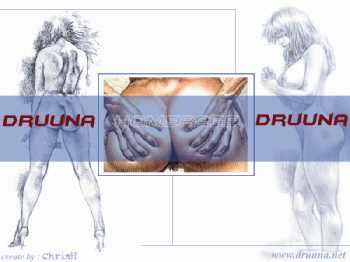 Druuna's round buttocks