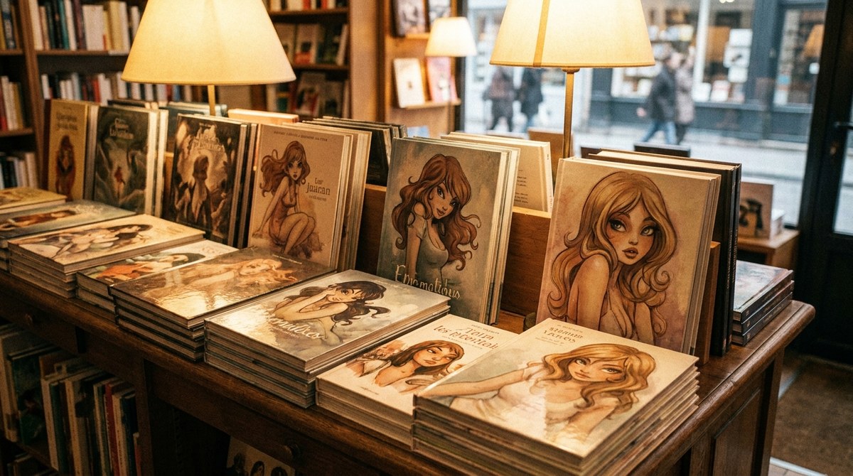 Retour de la bande dessinée érotique en librairie dans les années 2000